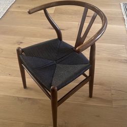 Dining wishbone chairs set of six