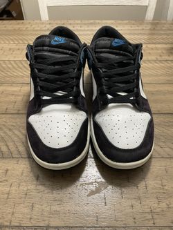 Nike Dunks Industrial Blue “Airbrush”