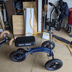 Knee Scooter - All Terrain Wheels 
