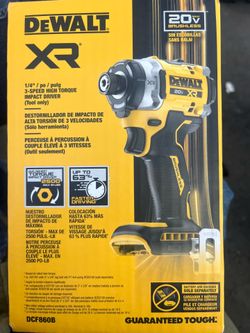 Dewalt xr 1/4 impact
