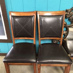 Two Chairs And Bench Matching 