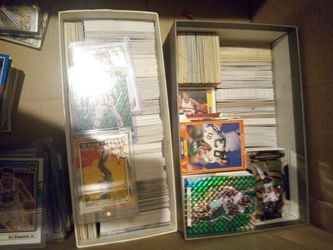 Sports Trading Cards Collection Around 3,000 Cards