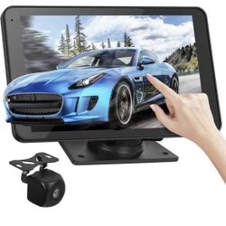 7" HD Screen CarPlay Stereo for Car/Portable Wireless Touchscreen, CarPlay & Android Auto, Mirror Link/Siri/Bluetooth/Navigation. Suitable for All Veh