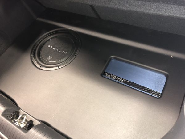 Custom False Floor And Sub Enclosure For 13 17 Hyundai Veloster