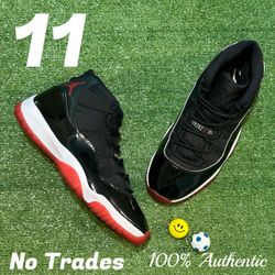 Size 11 Air Jordan 11 Retro “Bred Playoffs 2019” 🏀