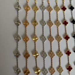 Silver In Gold Plated Van Cleef