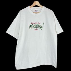 VINTAGE 90s SHOW ME THE MONEY TEE SIZE X-LARGE