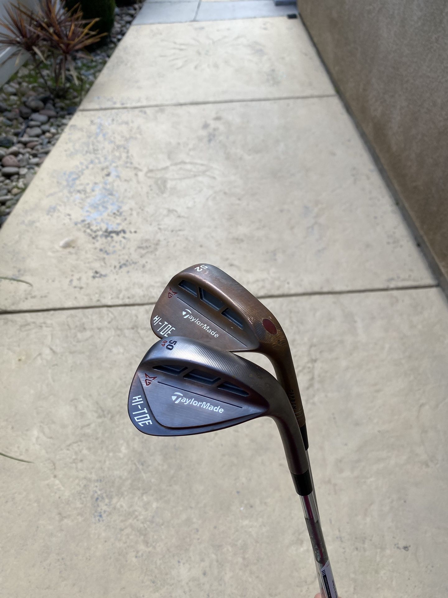 Two Taylormade Hi Toe Wedges Right Handed 