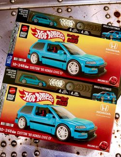 Mattel Brick Shop Hot Wheels ’90 Honda Civic Ef
