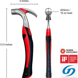 16 Oz Dragon Claw Hammer - Professional Grade Demolition and Carpentry Tool