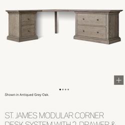 Restoration Hardware Modular Desk
