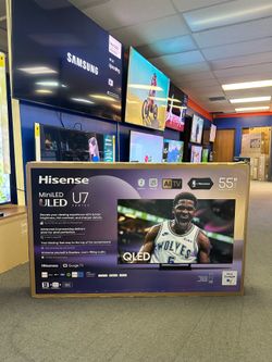 55” Hisense Mini Led TV 4K Google Smart HDR