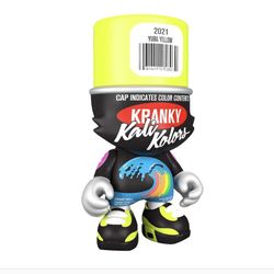 Superplastic Kranky Yuba Yellow SuperKranky By Sket One Figure 8” Brand New Sealed 