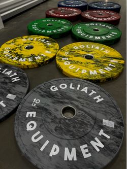 New Olympic Bumper  Plates Weights  Add Olympic Bar Olympic Barbell