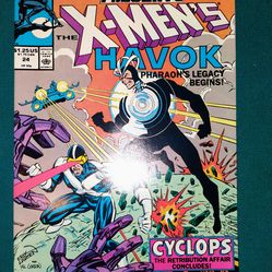 X-Men: Havoc. Volume 1 #24 ( Vintage Eric Larsen Cover  1989 )