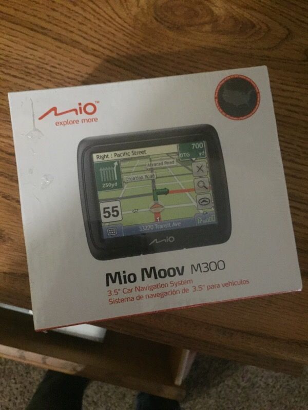 Brand new mio moov m300 gps navigation
