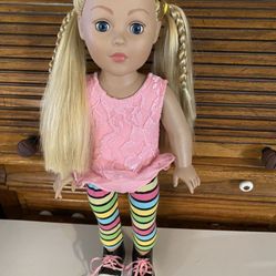 18” Doll with Eyes that Open/Close 