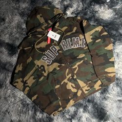 Supreme BB Simon Camo Zip Up