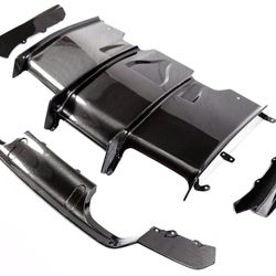 F8X P Style Rear Diffuser