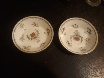 2 aynsley China small plates England authentic