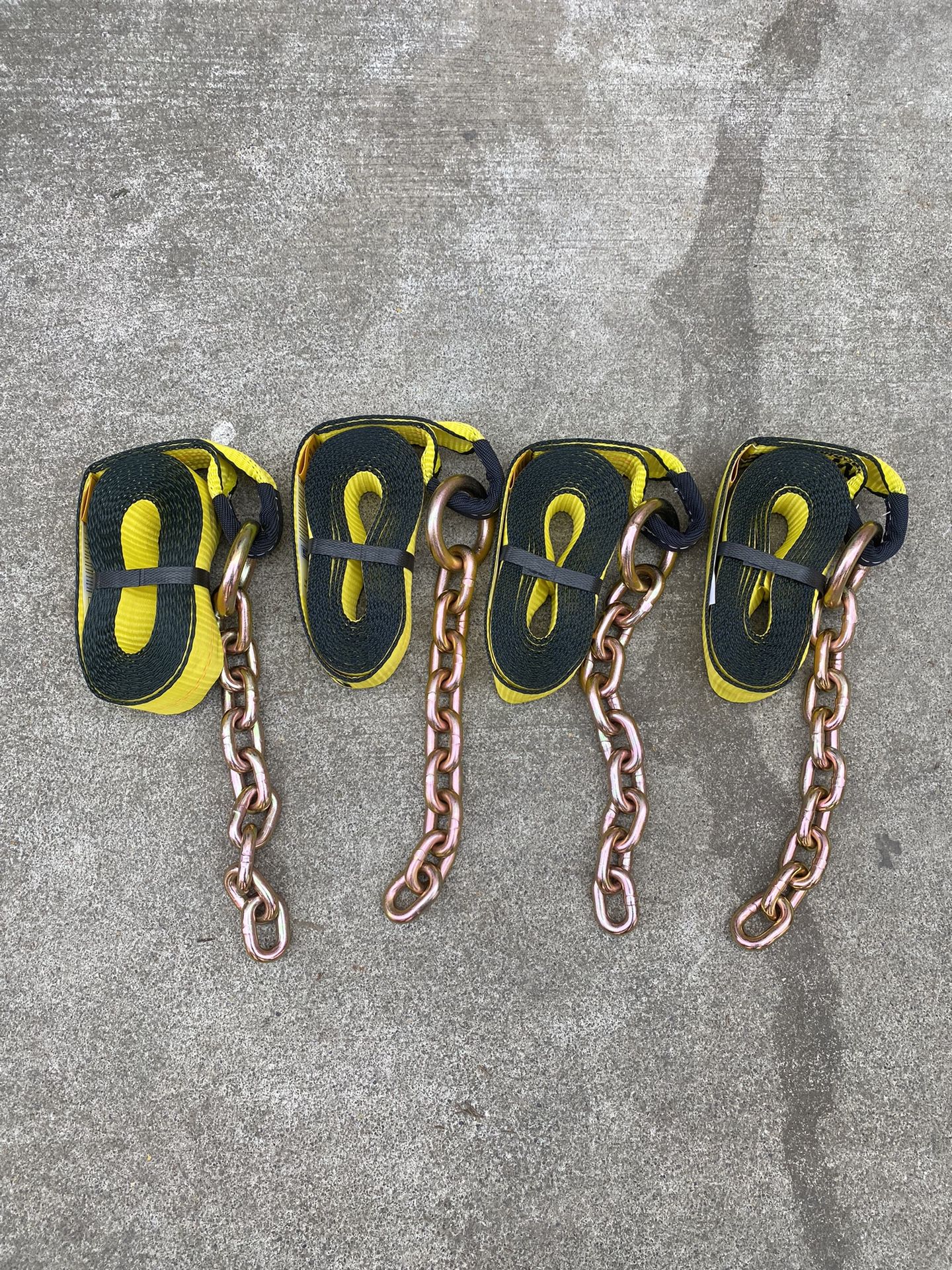 Strap With Chain Link x4