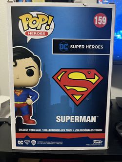  Funko POP! Heroes #159 - Superman [10 inch] Jumbo
