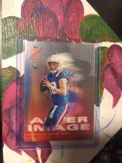 Drake Maye #AI-8 (RC) 2024 TOPPS SIGNATURE CLASS - AFTER IMAGE