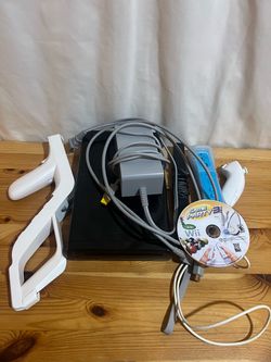 Nintendo Wii U Console with Cables, No Gamepad, Sensor Bar, Controller, Nunchuck Used Good Condition $150 Meet Up In Irving @dfwgoods