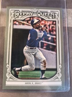 Hank Aaron 2013 topps gypsy queen baseball card #250