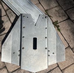 Stainless steel fin for boat outdrive trim