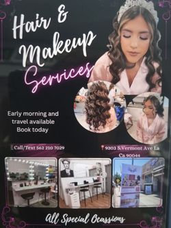 Maquillaje///Peinado///