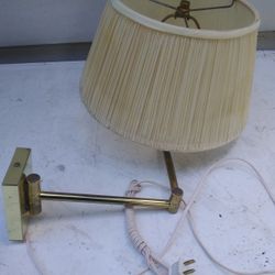 Brass Coated Wall Mounted Ajustable Lamp