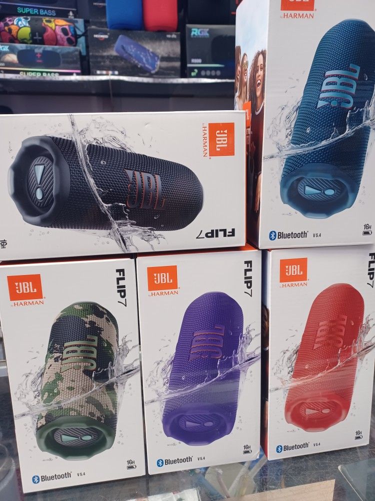 Excellent Gift For π. Jbl Flip 7. Brand New. Different Colors In Stock