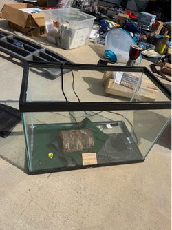 Small aquarium/terrarium