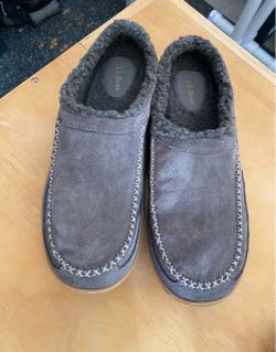 L.L. Bean Men's Mountain Slippers, Size 11 M