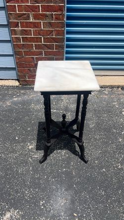 Marble side table