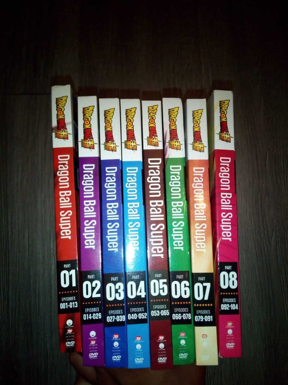 Dragon ball super DVDs