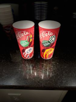 Coca‑Cola World Cup Collector Cups – Set of 2