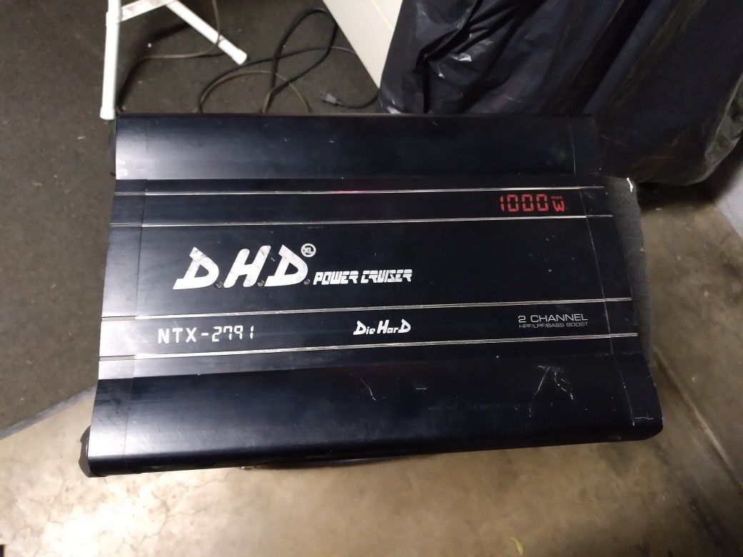 DHD 1000watt amplifier