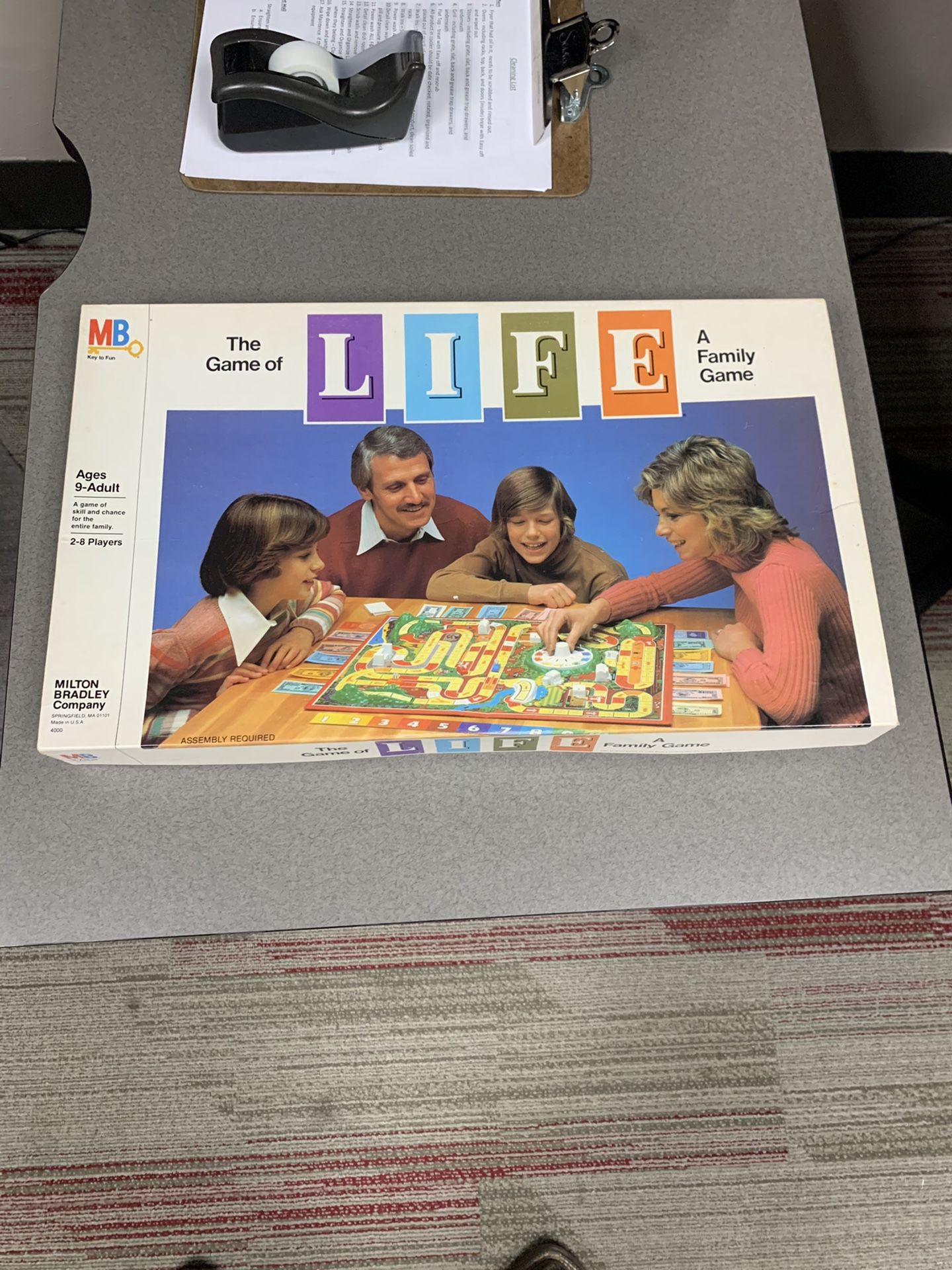 Vintage board game LIFE