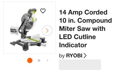 Ryobi Miler Saw