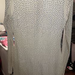 White sparkling Dress