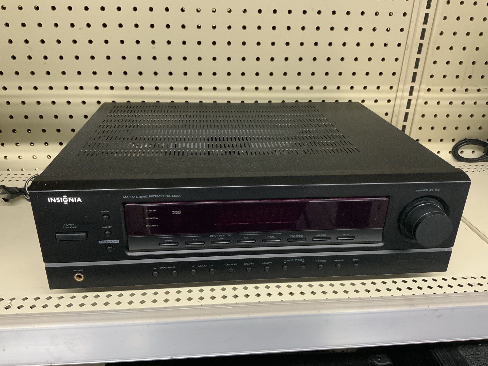 Insignia NS R2000 2 Channel 200 Watt Receiver
