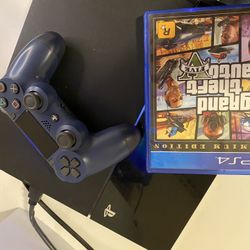 PS4 With Game,controller,HDMI Cord. (price Negotiable)
