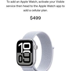 BRAND NEW APPLE WATCH SERIES 10 GPS +CELLULAR  $(500) OR BEST OFFER !!