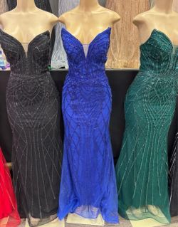 Blue elegant dress