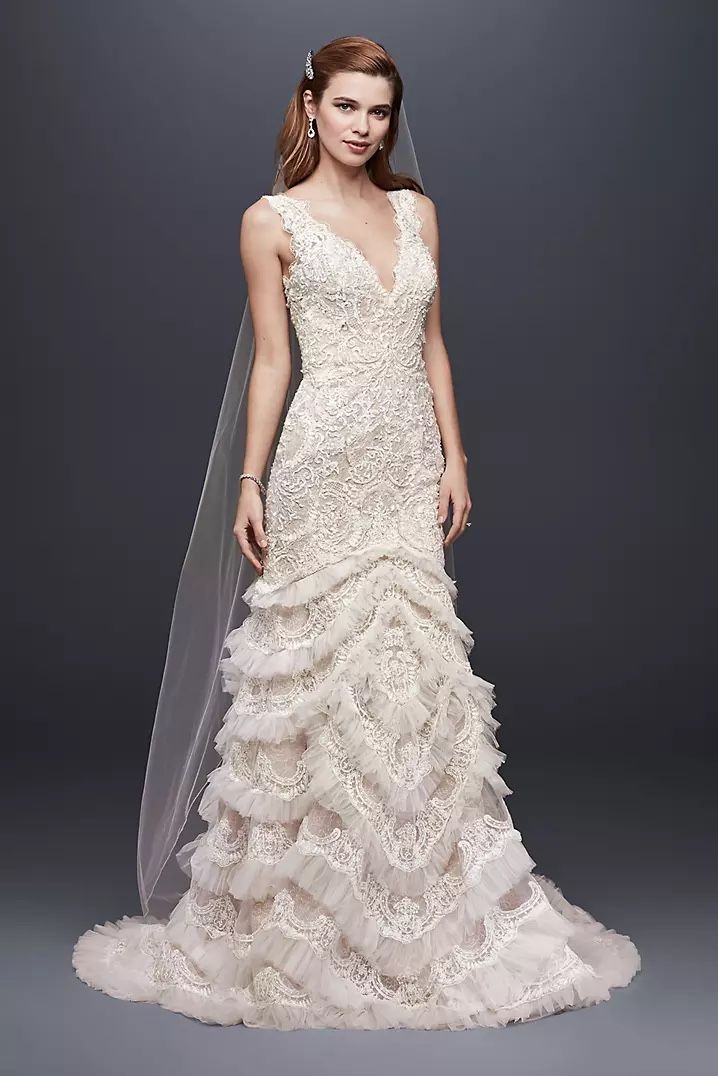 Galina Signature Wedding Dress - Ivory - 12