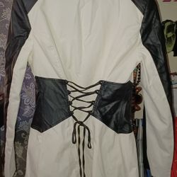 Corset Style Womens Jacket BeBe Brand 