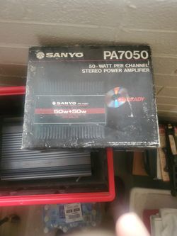 Sanyo 50wx50w  Stereo power amplifier