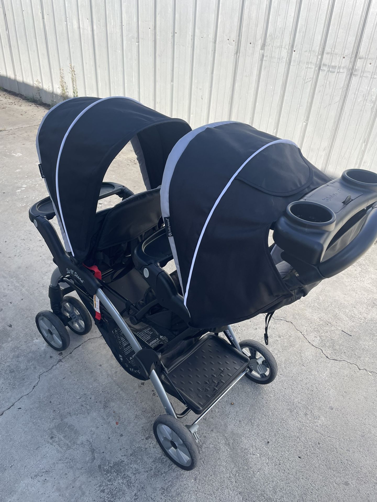 BabyTrend Sit N’ Stand Double Stroller